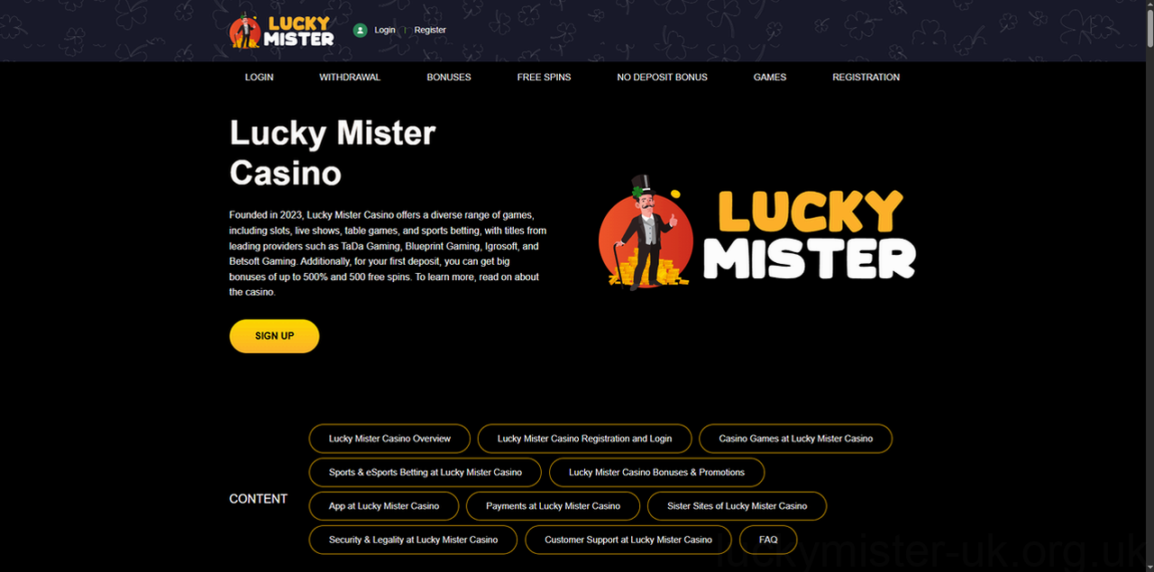 Luckymister Casino Casino
